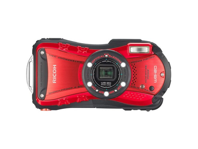 リコー、防水・耐衝撃・耐寒性を備えたコンパクトデジカメ「WG-20