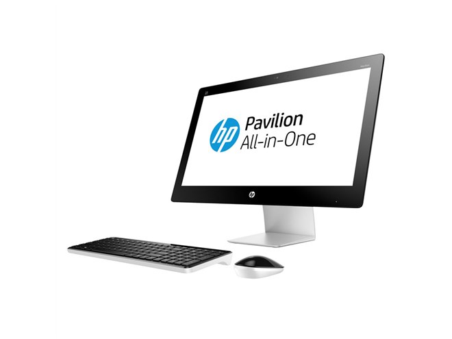 HP、ガラスパネルを採用した23型液晶一体型PC「HP Pavilion 23