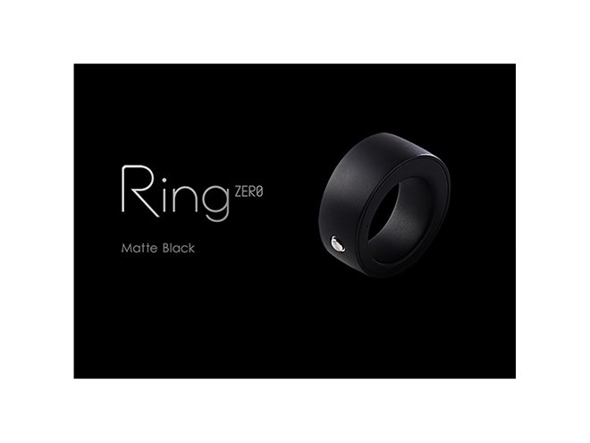 ログバー、指1本で操作できる指輪型ウェアラブル「Ring ZERO」 - 価格.com