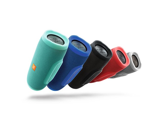 JBL、ブランド初のIPX7防水Bluetoothスピーカー「JBL CHARGE3/CLIP2