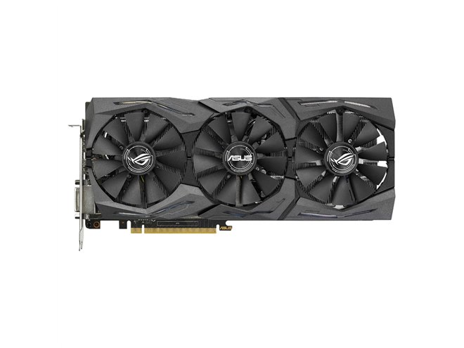 ASUS、イルミ機能で鮮やかに光るゲーマー向けGTX 1070ビデオカード