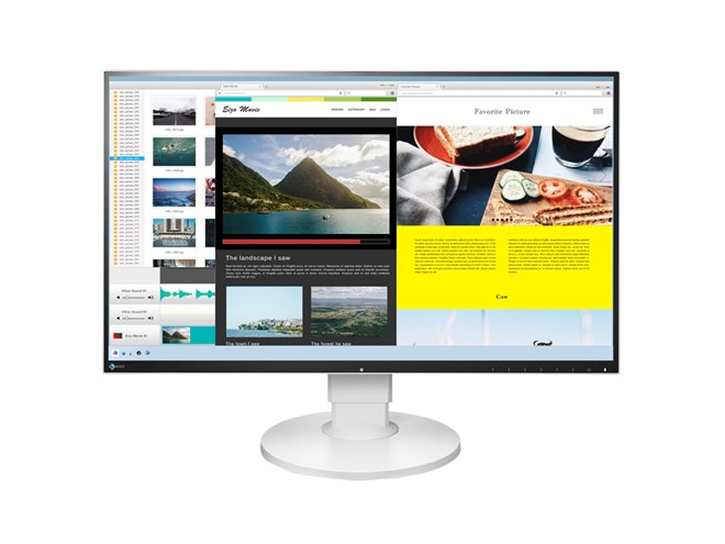 EIZO、USB Type-C搭載の27型フレームレス液晶「FlexScan EV2780