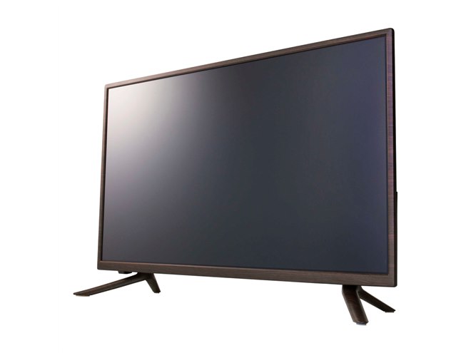 どこか懐かしい、木のぬくもりを感じる木目調の32型液晶テレビ2機種