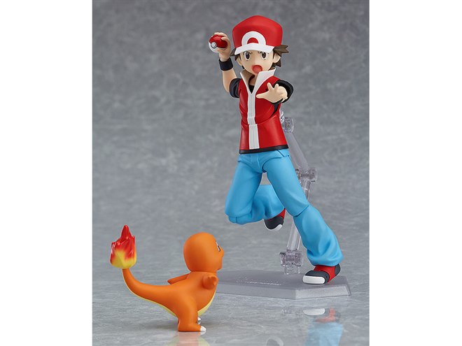 伝説のポケモントレーナー「レッド」をフィギュア化！ ポケモン3匹も
