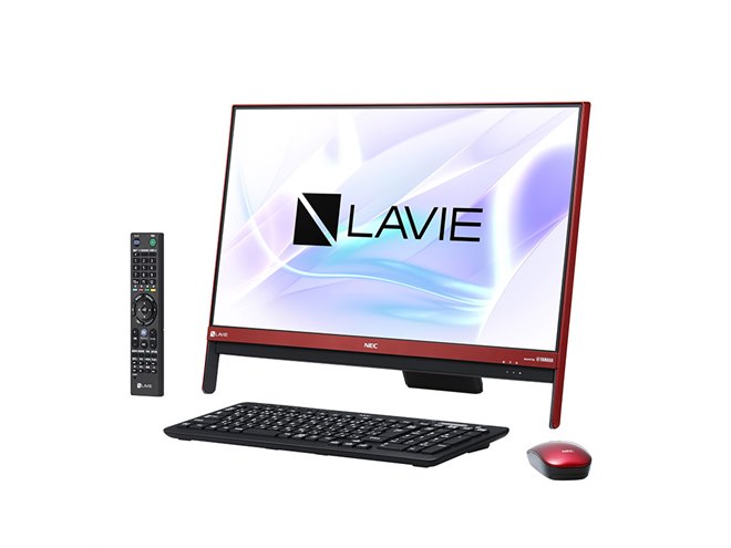 NEC、23.8型液晶一体型「LAVIE Desk All-in-one」の2017年夏モデル
