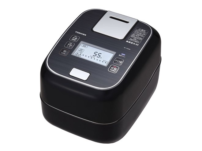 東芝、26％コンパクト化した真空圧力IHジャー炊飯器「RC-10ZWL