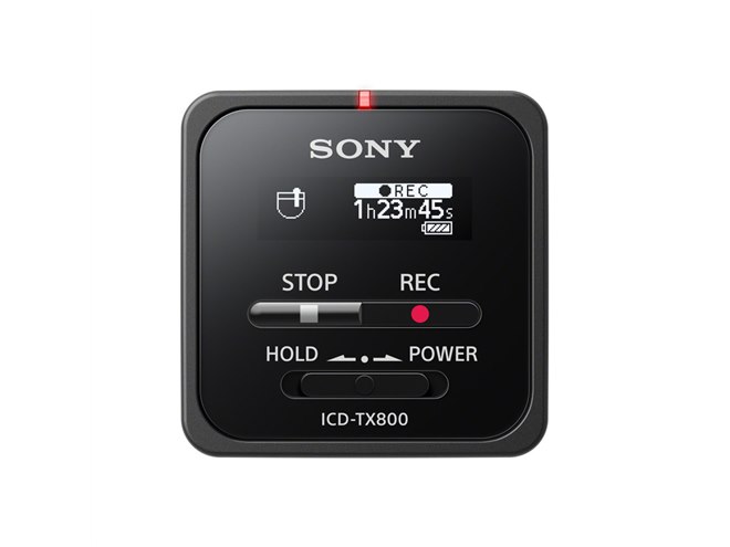 ソニー、スマホ遠隔操作に対応した“手のひらサイズ”小型ICレコーダー