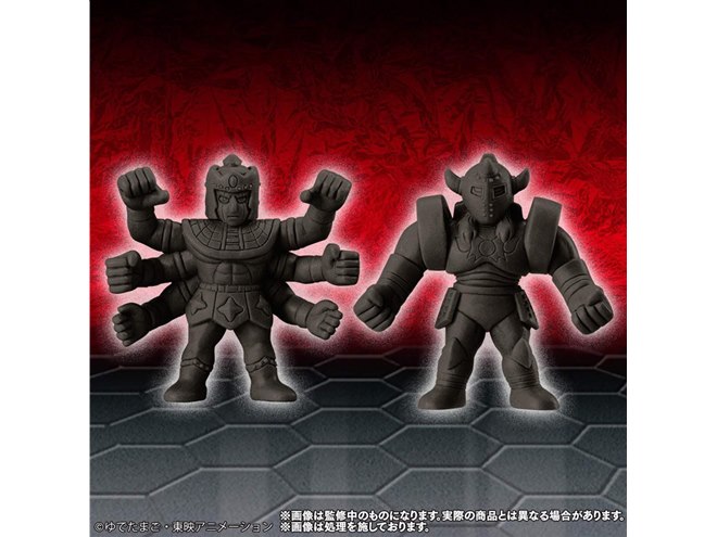 キン肉マン」悪魔超人15体の“ブラックメタリックカラー”キンケシセット