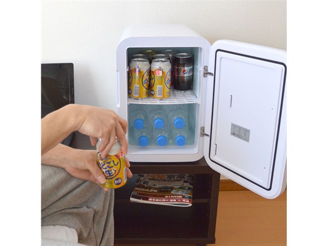 ささやき声”ほどの運転音、「自分専用おとしずか冷温庫 20L」が9,980円