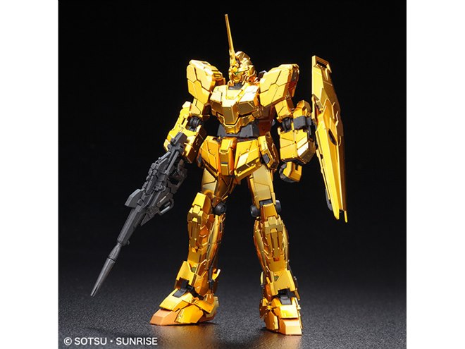ガンプラ「ユニコーンガンダム ［ゴールドコーティング］」が限定発売
