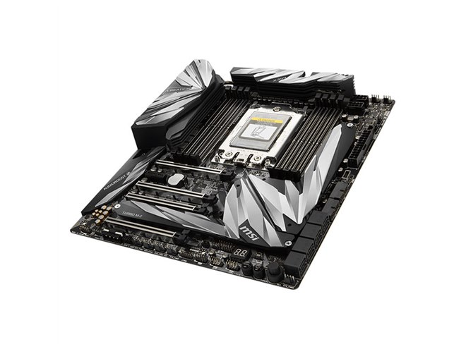 MSI、32コアのRyzen Threadripper WXに最適化した「MEG X399 CREATION