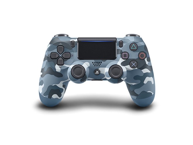 ソニー、PS4コントローラーの新カラー「ブルー・カモフラージュ」を
