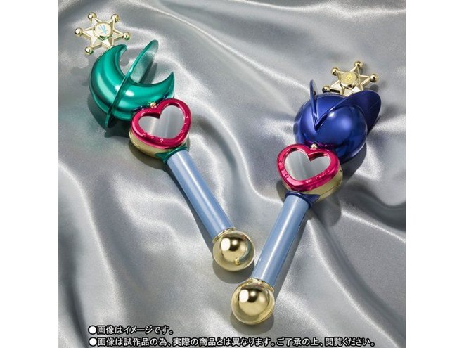 セーラーウラヌス＆ネプチューン、声優ボイス収録の変身リップロッド