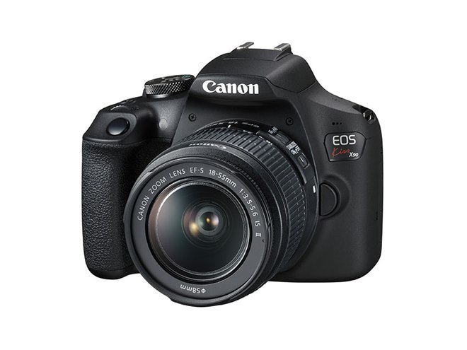 キヤノン、5万円台で2410万画素のエントリー一眼レフ「EOS Kiss X90