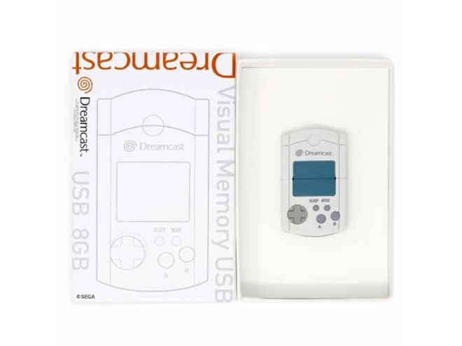 懐かしの「ドリームキャスト」ビジュアルメモリをモチーフにしたUSB