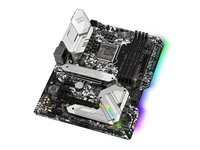 ASRock、RGBライティングに対応したマザーボード「Z390 Steel Legend