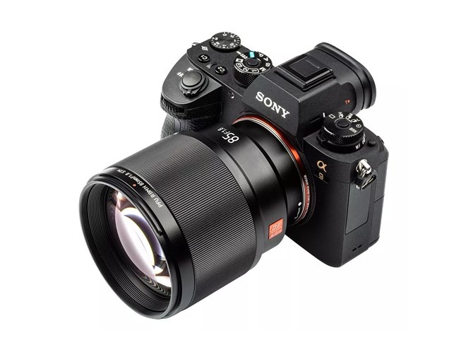 VILTROX、単焦点レンズ「85mm F1.8 STM」ソニーEマウント用を発売