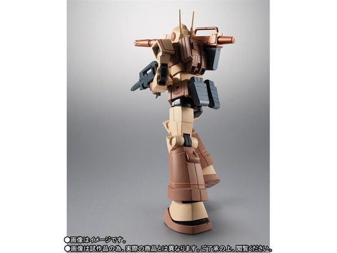 ジム・キャノン アフリカ戦線仕様が「ROBOT魂」から発売、サンドカラー