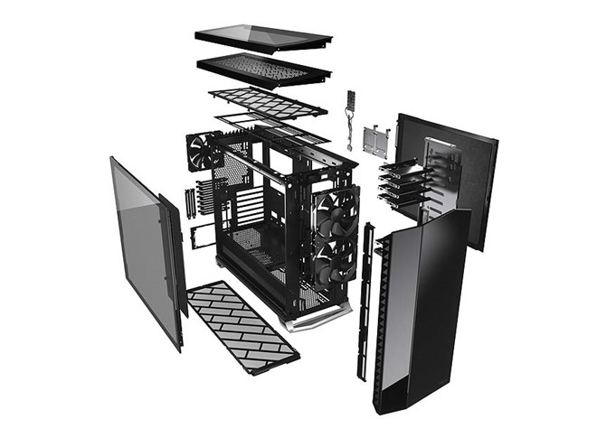 Fractal Design、強化ガラスやRGB LEDを採用したミドルタワー型PC