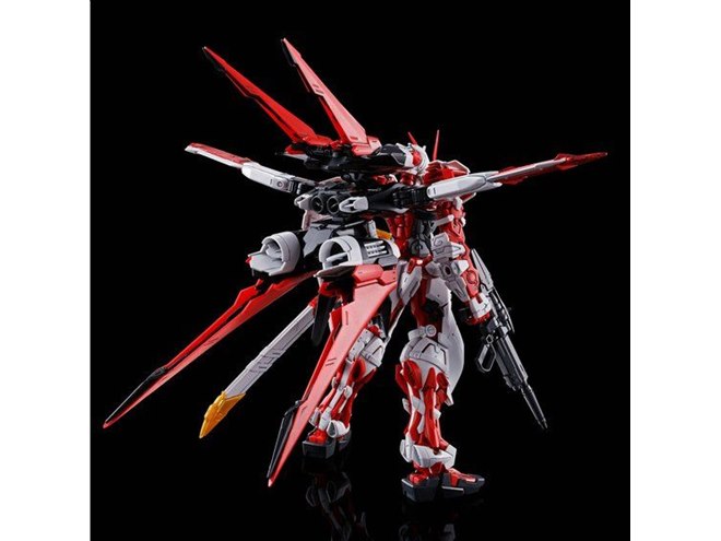 レッドフレーム仕様のMGガンプラ「ガンダムアストレイ フライト