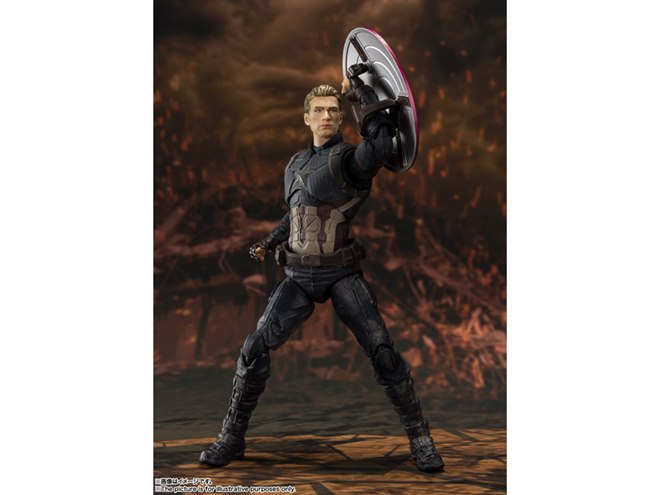 バンダイ、ムジョルニア付き「キャプテン・アメリカ -《FINAL BATTLE