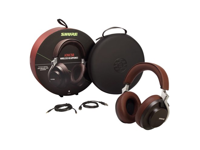 Shure初のNCワイヤレスヘッドホン「AONIC 50」が5/14発売 - 価格.com