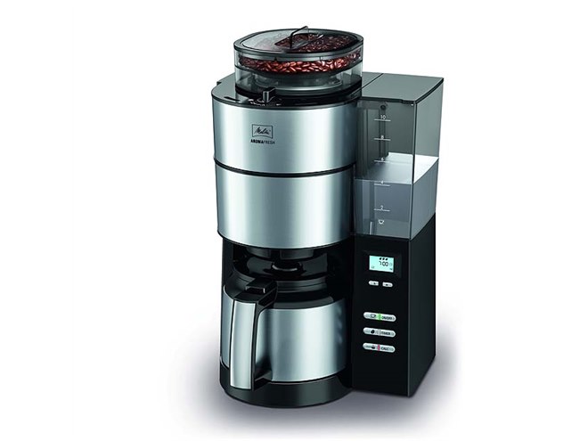 メリタ、家庭用全自動コーヒーメーカー「アロマフレッシュサーモ