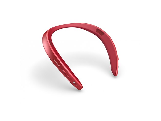 シャープ、IPX4防水ネックスピーカー「AQUOS サウンドパートナー AN