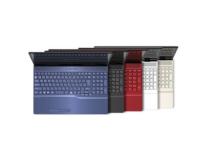 富士通、ノートPC新モデル17.3型「LIFEBOOK NH」と15.6型「LIFEBOOK AH