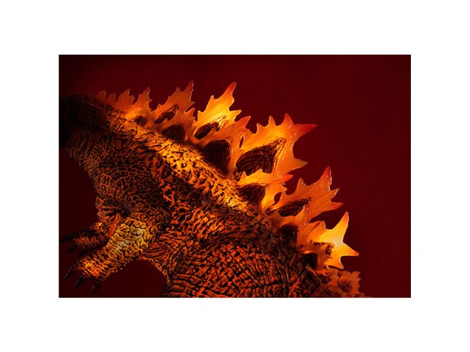 咆哮と発光のバーニング仕様！ 全高30cmの「UA Monsters ゴジラ2019
