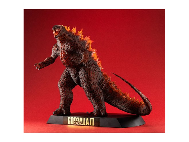 咆哮と発光のバーニング仕様！ 全高30cmの「UA Monsters ゴジラ2019