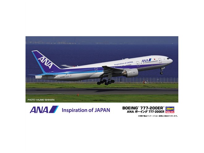 ANA「ボーイング 777-200ER」1/200模型、「JA709A」マーキング付き