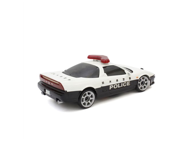 赤色警告灯が光るパトカー/消防車の電動RC、京商「ファーストミニッツ