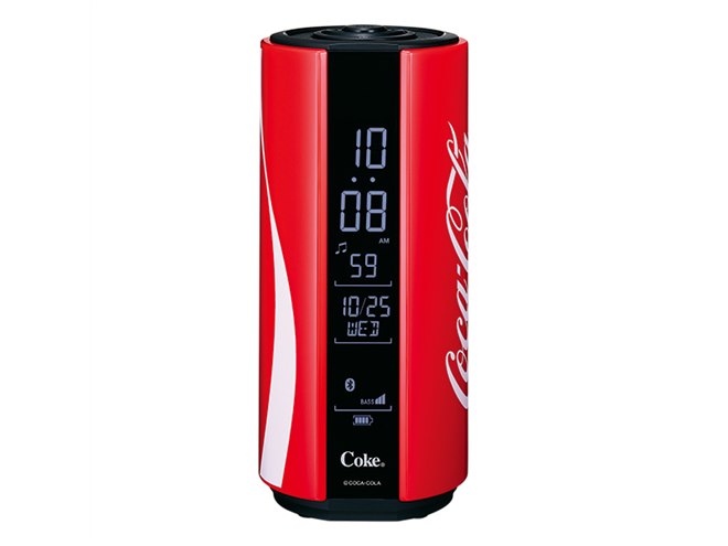 セイコー、「コカ・コーラ」500ml缶デザインのBluetoothスピーカー