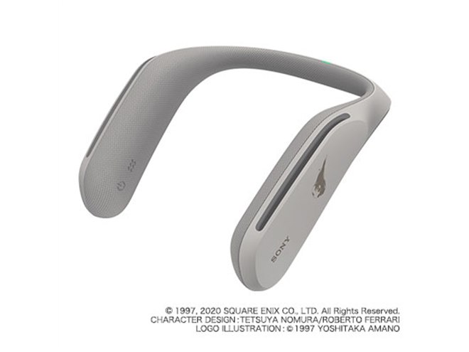 FFVII リメイク」とコラボしたPS4トップカバーとウェアラブルネック