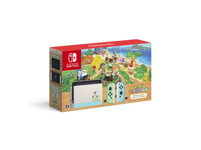 任天堂が「Switch あつ森セット」抽選予約開始、10月29日23時59分まで
