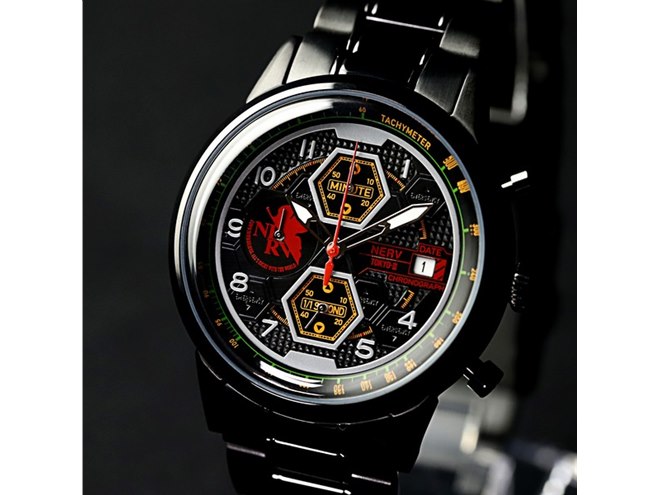 エヴァ初号機」クロノグラフ腕時計が予約開始、2号機/NERVモデルも