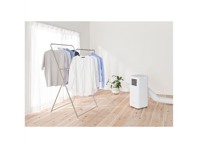 アイリスオーヤマ、取り付け工事不要の「ポータブルクーラー」に新5