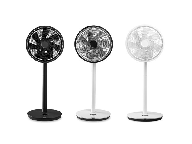 duux、風量26段階のリビング扇「Whisper Flex Touch」にバッテリー対応