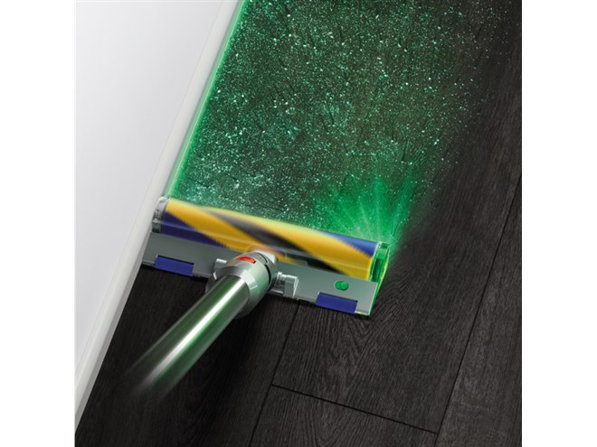 ダイソン、レーザーでホコリを可視化する掃除機「V12 Detect Slim