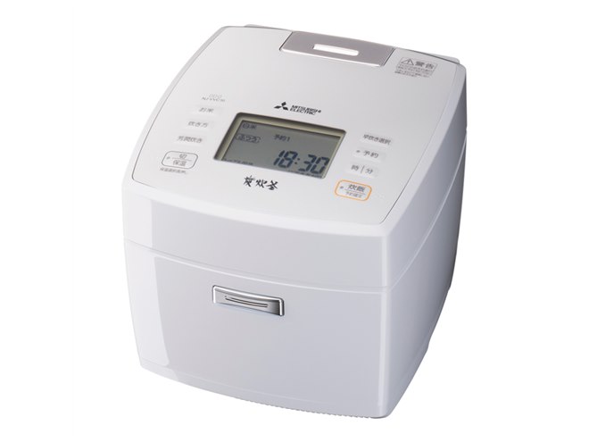 三菱電機、「冷凍用」「長粒米」など新モード搭載の炊飯器「本炭釜 NJ