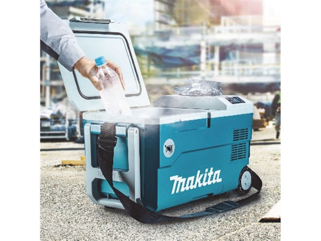 マキタ、別売り40Vmaxバッテリー対応の充電式保冷温庫「CW001G