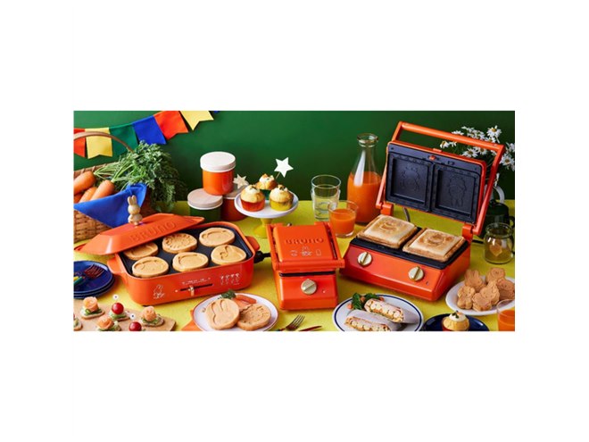 イデア、「ミッフィー」の焼き目が楽しめるホットサンドメーカーなど