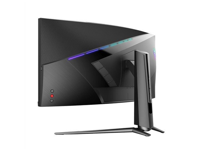 MSI、曲率1000Rで165Hz駆動の34型ゲーミング液晶「MPG ARTYMIS 343CQR