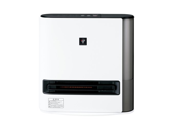 シャープ、温風到達距離が約2倍になった加湿セラミックファンヒーター