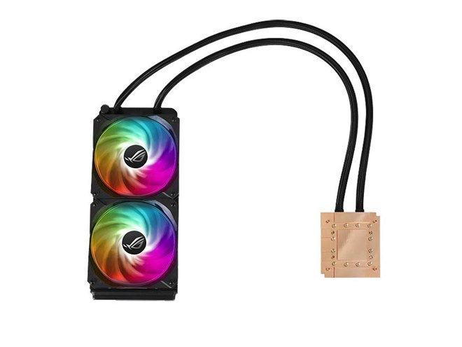 ASUS、水冷を採用したゲーミングビデオカード「ROG-STRIX-LC-RX6800XT