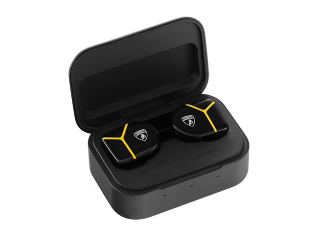 Master & Dynamic、ランボルギーニとコラボした完全ワイヤレスイヤホン