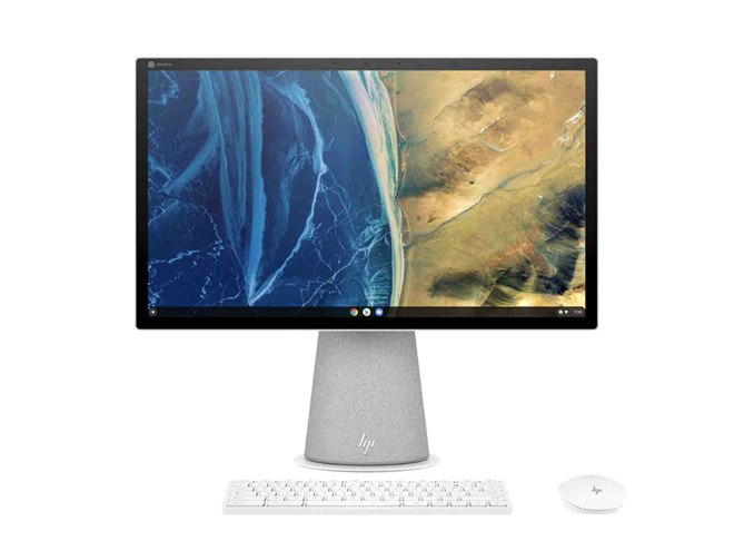 HP、21型回転式タッチディスプレイ搭載のオールインワンChromebook