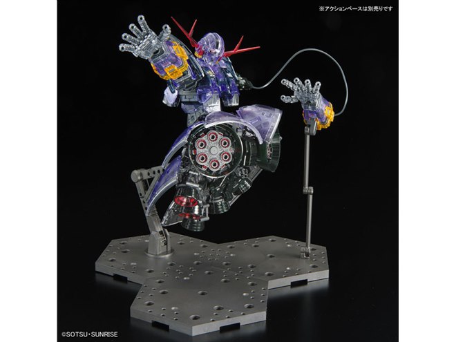 クリアカラーのガンプラ「RG 1/144 ジオング」がガンダムベース限定で