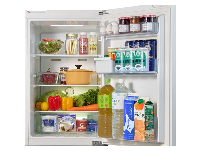 ハイセンス、2段式スライドケース冷凍室を採用した162L冷蔵庫「HR-D16F